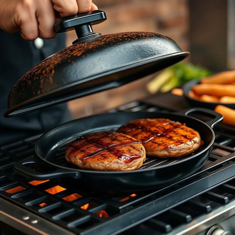Lodge Cast Iron Smash Burger Press