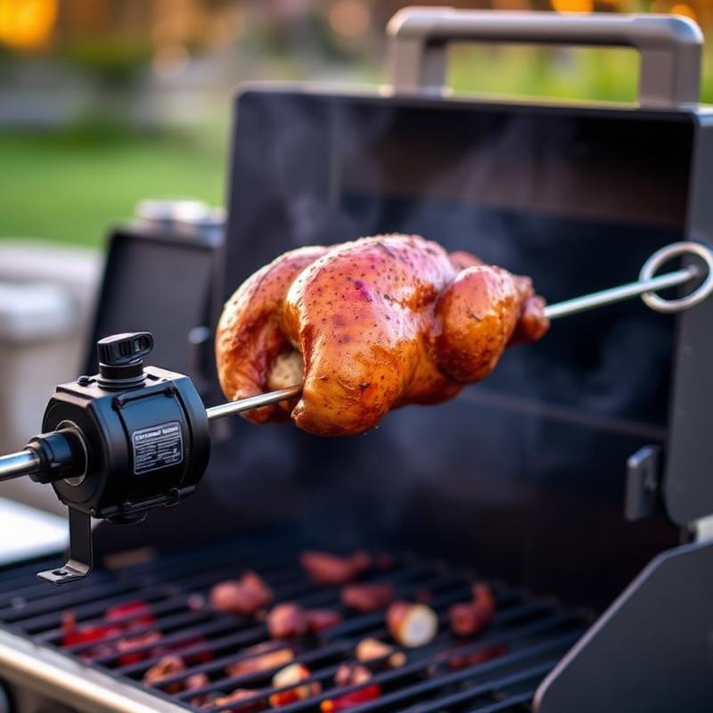 OneGrill Universal Rotisserie Kit