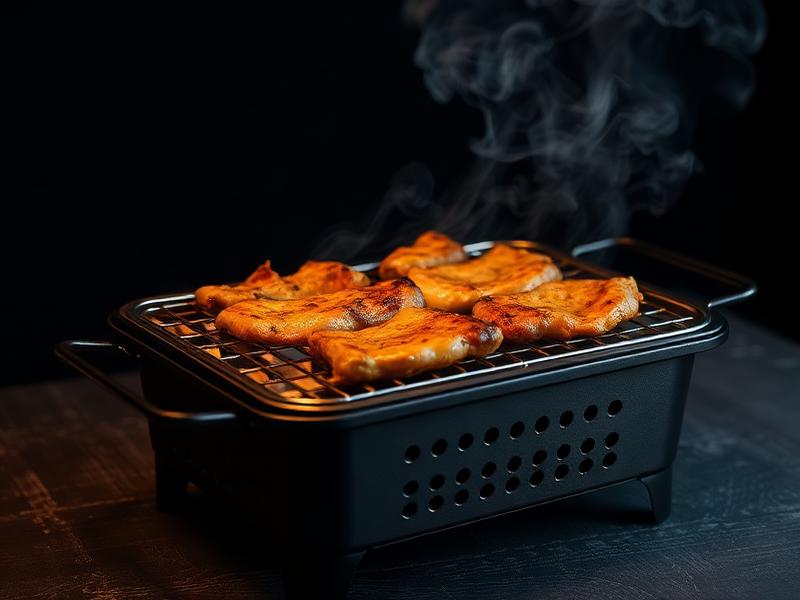 Korean BBQ Tabletop Charcoal Grill